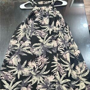 Tropical Halter Dress